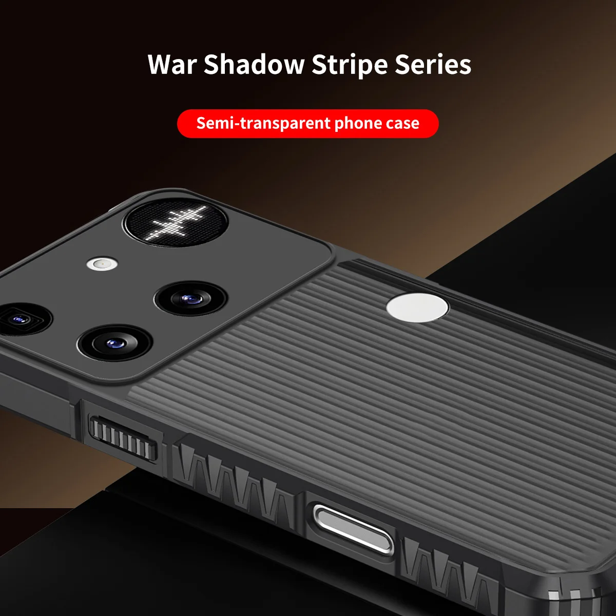 Enhanced Shockproof Armor Phone Case - Hard Back Protective Cover