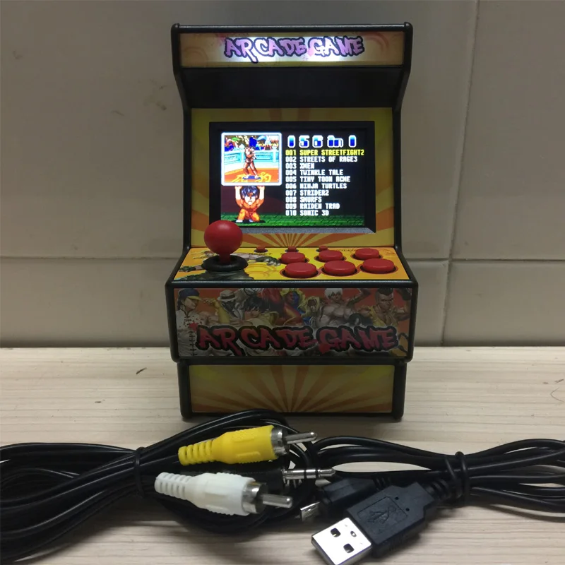 2.8-inch 16-bit Mini Handheld Video Arcade Portable Console (Built-in 150+ Classics Retro Game For SEGA)_voghion.com