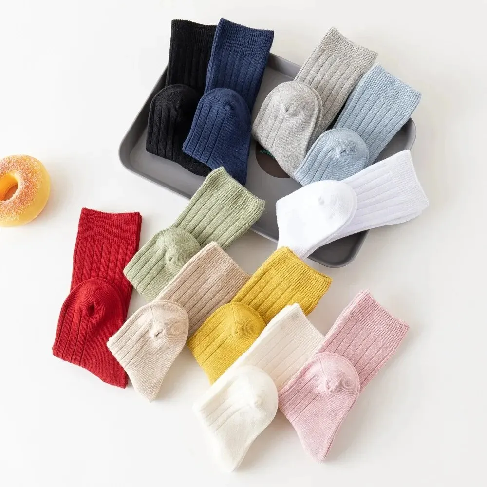 3 Pairs Baby Knee-High Socks 5