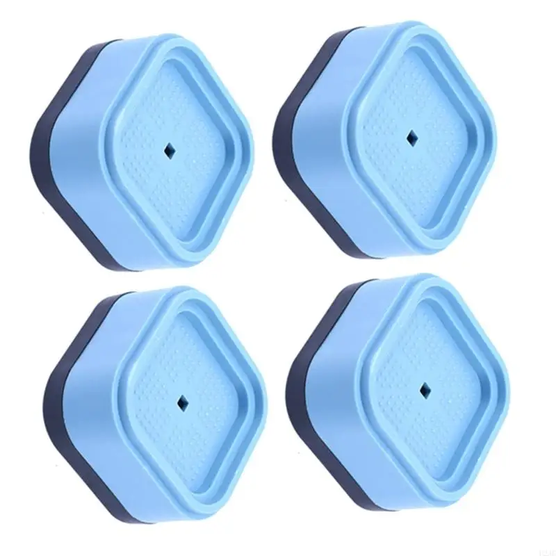U2JC 4Pieces Stackable Washing Machine Risers Bed Lifts Adjustable Furniture Risers For Raising Sofa Table Chair Desk Legs