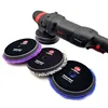 AUTOBRIGHT DA Machine 5" Wool Polishing Pad Car Washing Accessories Detailing Tray Clean Gadgets Auto Detailing For Car Polisher 3