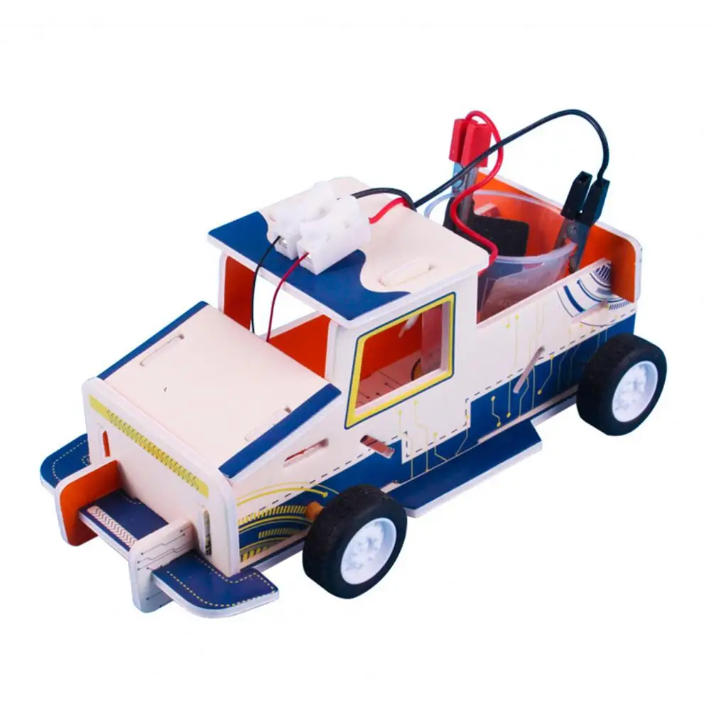 

1 Set Teaching Demonstration Toys Handmade Intellectual Development Imagination Learning DIY Wooden Board Vehicle Physical Toys