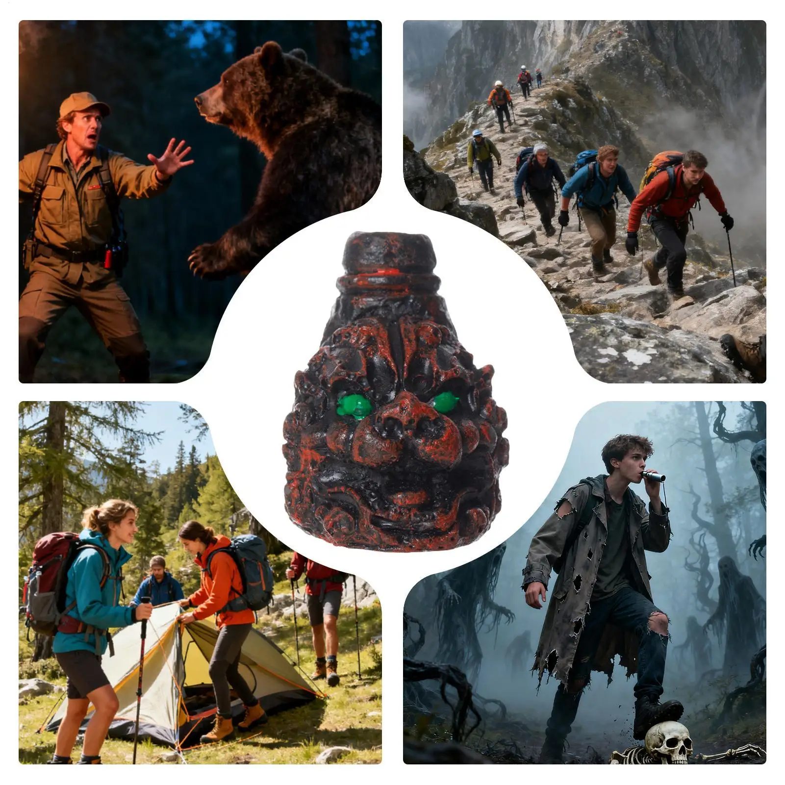 Scary Whistle Party Favor Horror Prank Stuff Halloween Ancient-Sounding Survival Whistles For Men Women Boys Girls Teens Wife