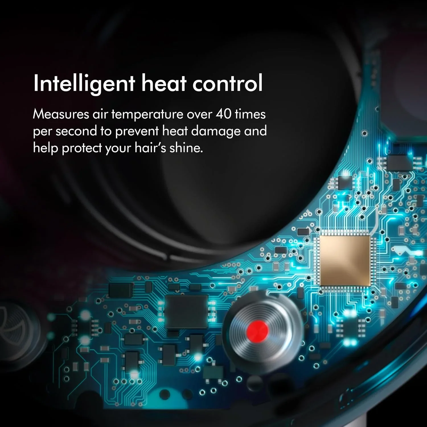 Professinal Leafless Hair Dryer 220V Negative Ion Quick Dry Home Powerful Constant Flyaway Attachment Anion Electric Hair Dryer