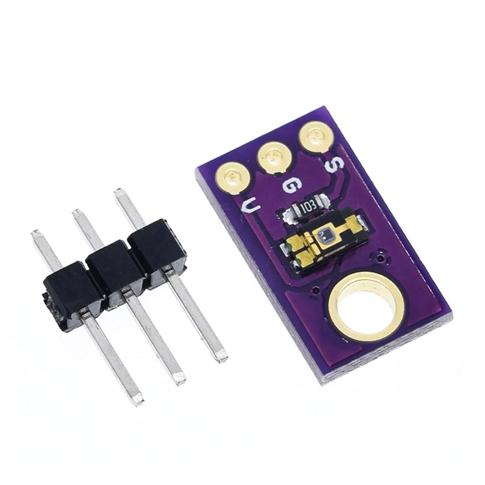 

TEMT6000 Light Sensor Professional High Sensitivity Light Sensor Module Simulated Light Intensity Board