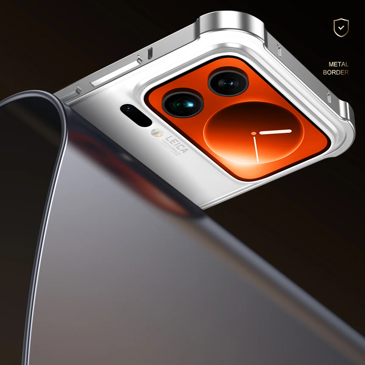 Luxury Hard Alloy Frame Protective Phone Case Cover