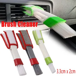 Brosse d'évent de climatiseur de voiture, nettoyeur de calandre de voiture en Microfibre, brosse d'époussetage de stores de voiture, accessoires de style automobile 