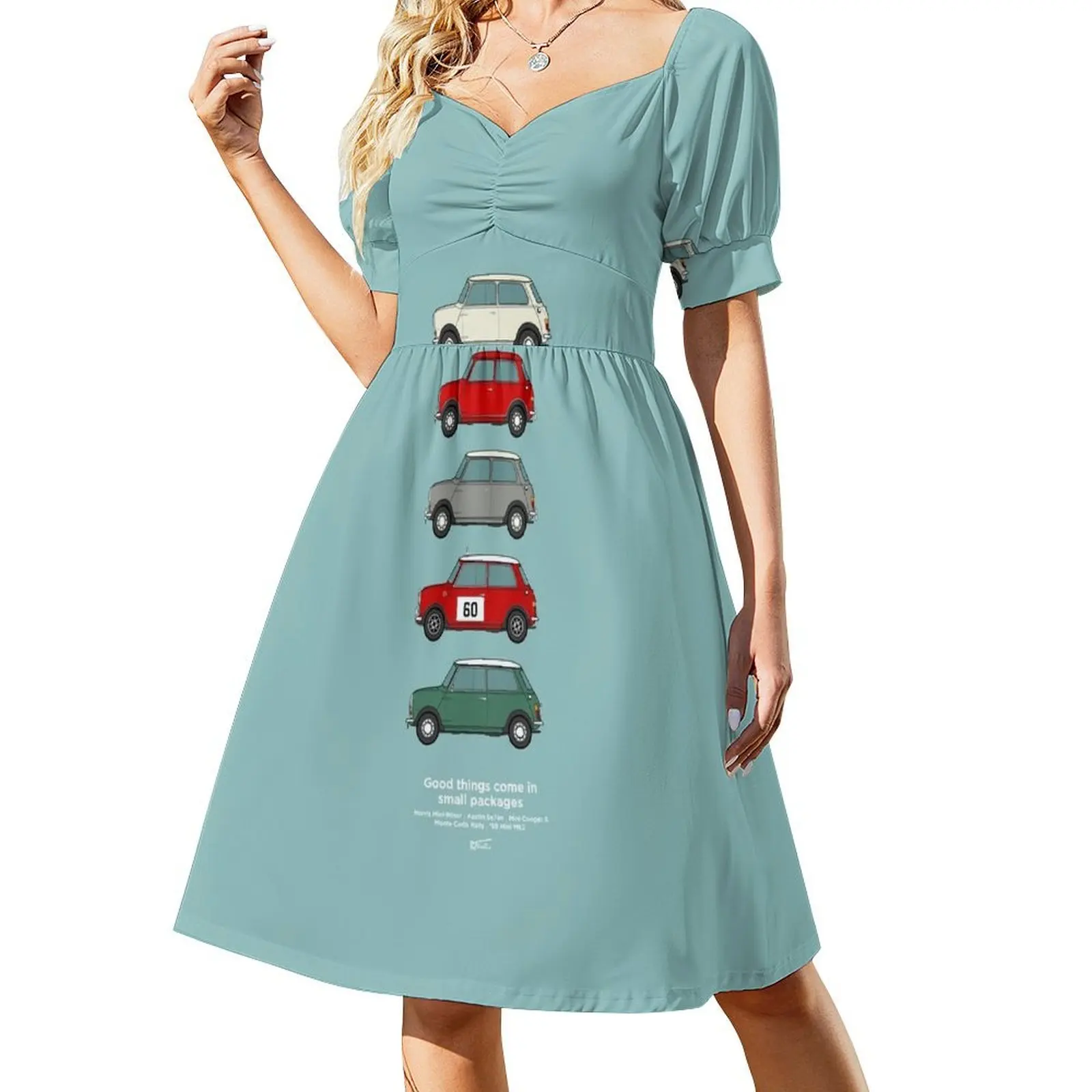 thumbnail image 1 of Colección Austin Seven/Morris miniminor Vestido de manga corta Ropa de mujer Vestidos de noche para mujer Vestido de fiesta Vestido de fiesta, 1 of 7