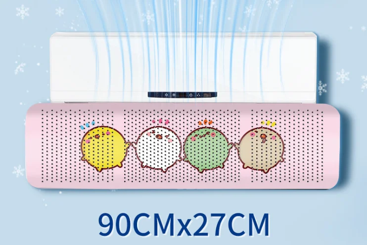 Random Styles Air Conditioner Deflector,Air Conditioner Wind Deflector Universal Angle Adjustable Air-Conditioning Wind
