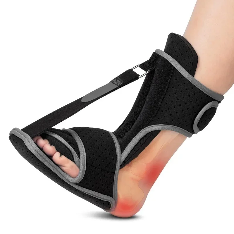 Adjustable Night Splint plantar fascia brace For Plantar Fasciitis Pain Relief Soft Foot Drop Brace Sleeping Achilles Tendon Stretcher Boot Nighttime
