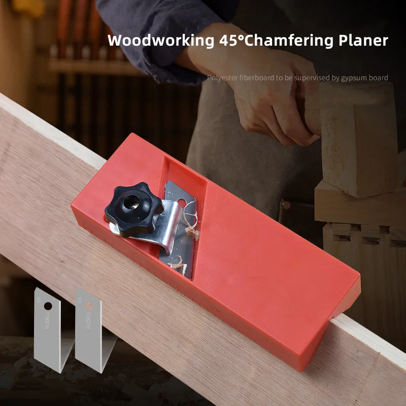 Manual Woodworking Planer Portable Gypsum Board Right Flat Angle