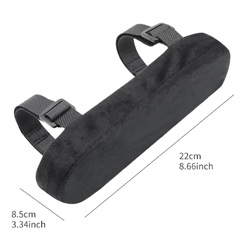 Memory Foam Office Chair Armrest Pad PP Cotton Filling Armrest Cushion Pad Soft Home Office Chair Comfortable Elbow Pillow 6