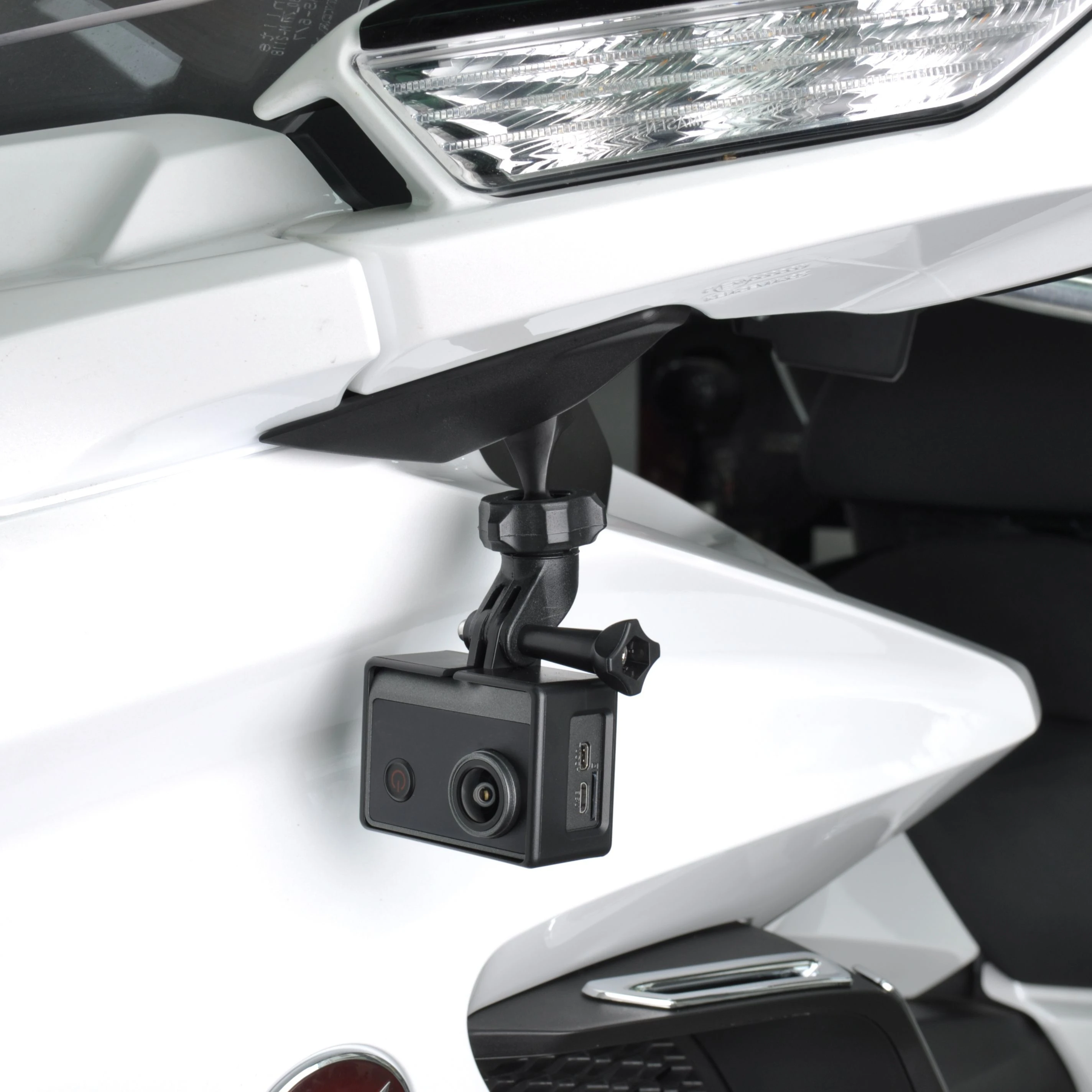 Rear View Mirror Action Camera Mount Kit For Honda Gold Wing GL1800
