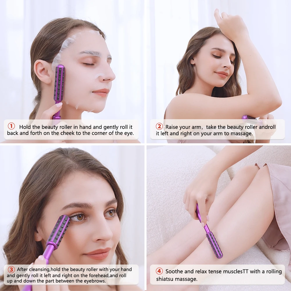 Germanium Roller,Small Facial Roller,Esthetic Roller,Waterproof,Facial Roller,Facial Roller,Body,Whole Body,Face Roller,Unisex