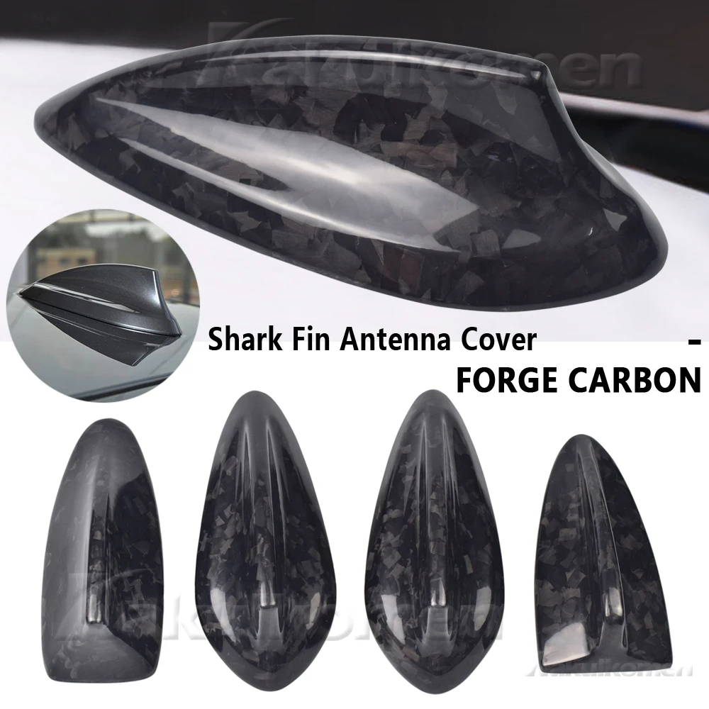 Car shark fin antenna Real Carbon Fiber BMW M2 M3 M4 12345 7 Series X1 X3 F22 F30 F34 F80 F87 F32 F36 F82 G11 G20 G12 G30 Shark Fin Antenna Cover