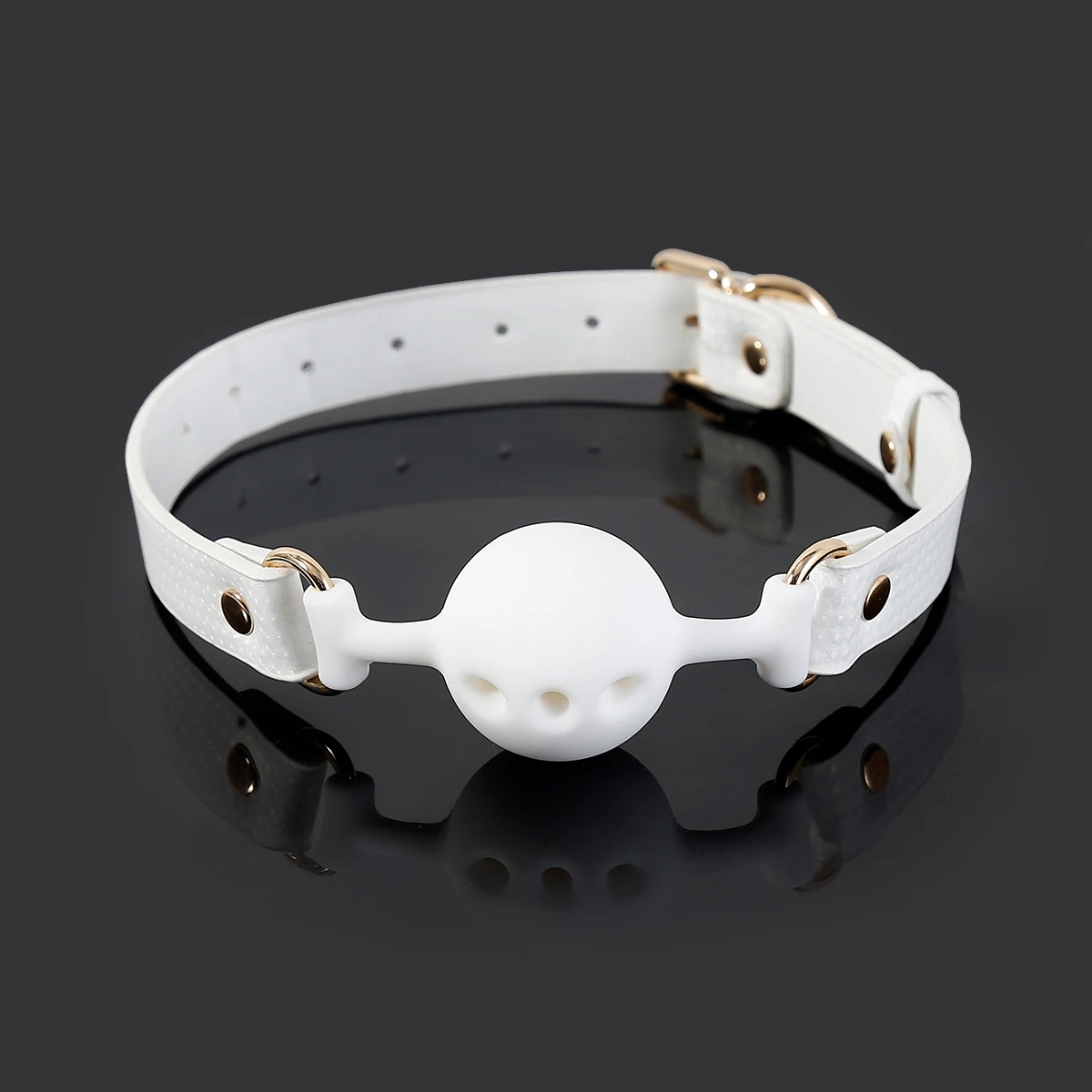 Thierry 3 Size Silicone Breathable Ball Gag SM Bondage Restraints Open Mouth Gags Fetish Sex Toys For Couple Adult Games