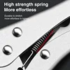 5/10inch Locking Pliers Lock Pliers Curved Jaw Pliers Straight Long Nose Multi-function Welding Tools 4