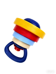 Kids' Adjustable Plastic Dumbbell Set for Indoor & Outdoor Play (Kettlebell 1pcs)