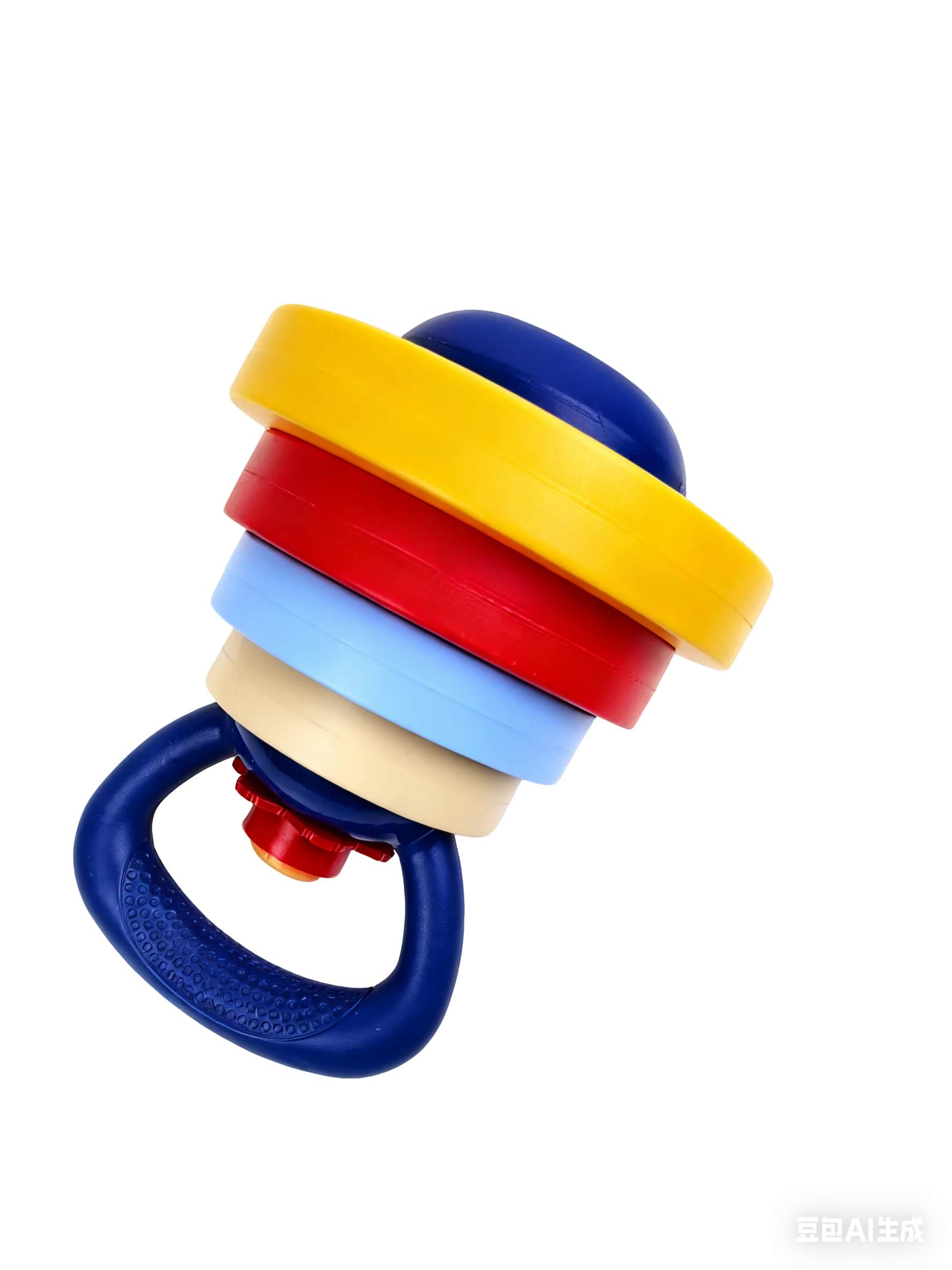 משקולת ילדים לכושר משקולות ברבל קטלבל לצעצוע ספורט פנימי חיצוני ציוד כושר לילדים פלסטיק מתכוונן