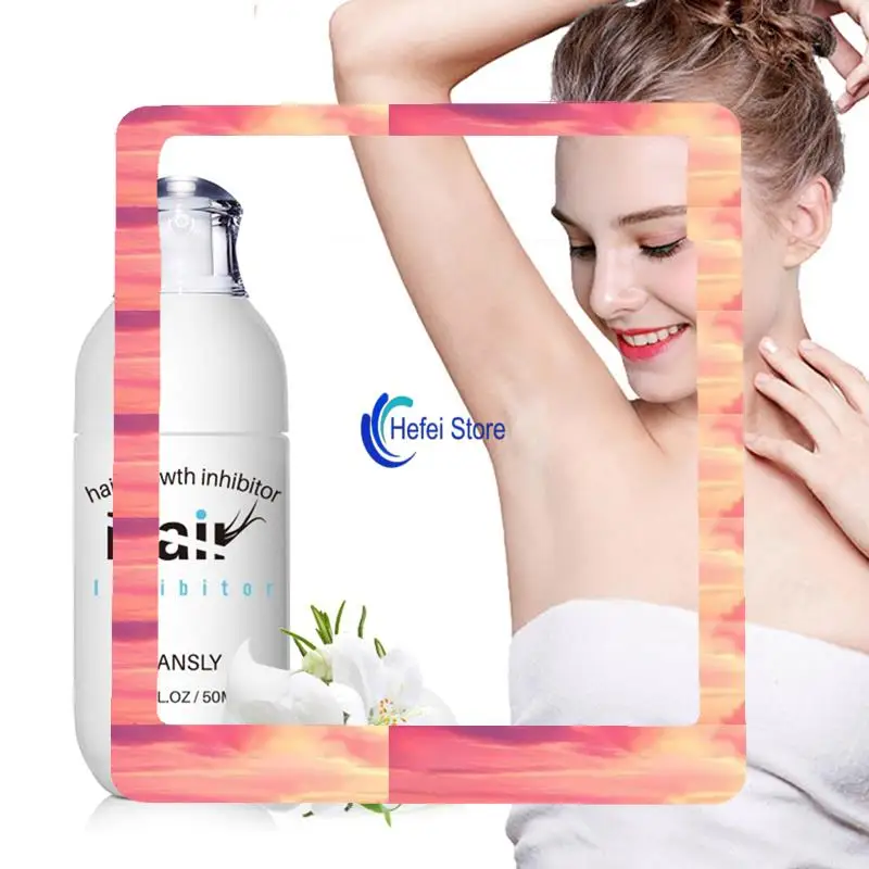 24-Hour Delivery 6X PANSLY Hair Growth Inhibitor Facial Removal Cream Spray Beard Bikini Intimate Face Legs Body Armpit Painless