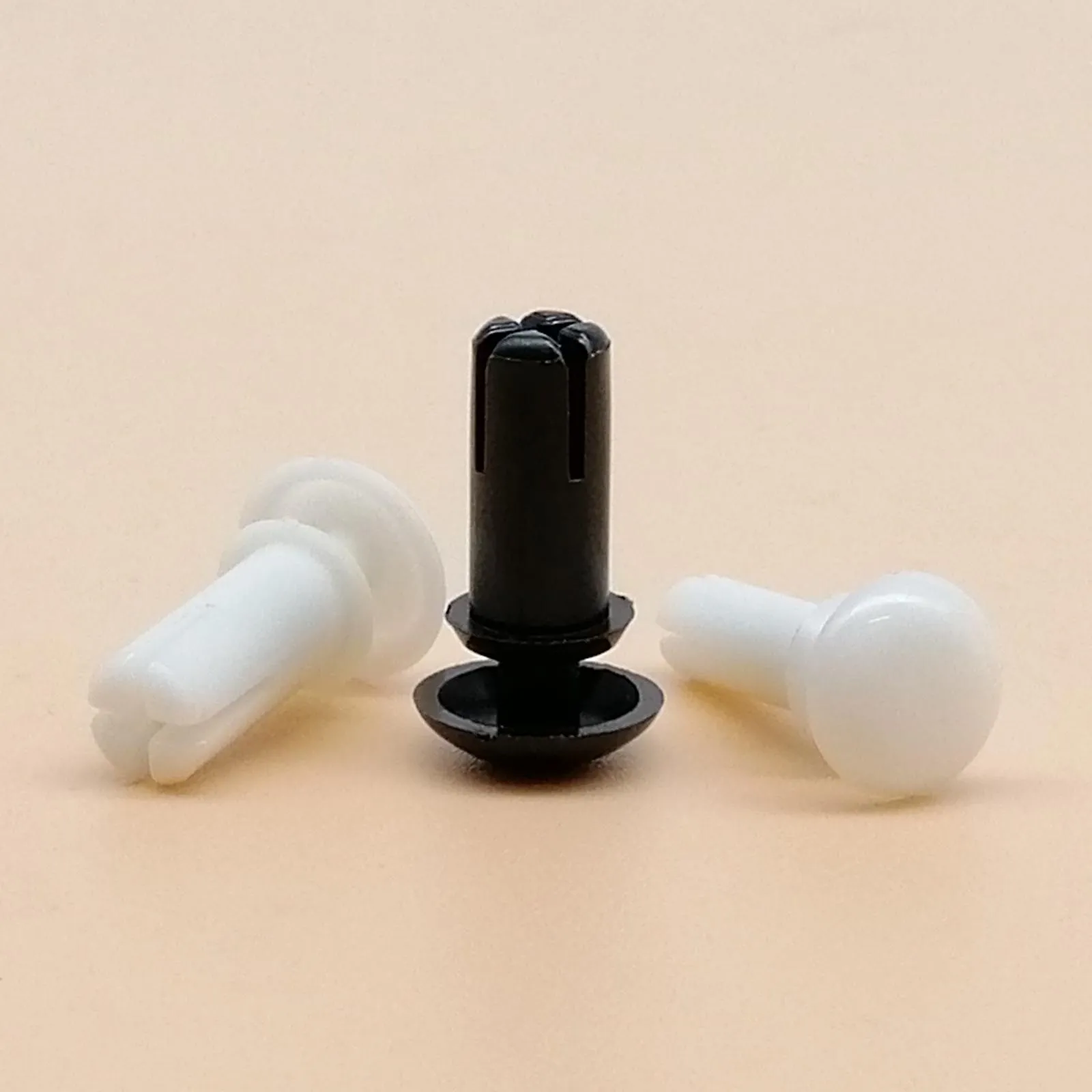 2mm 2.6mm 3mm 3.5mm 4mm 5mm R Type Nylon Plastic Press Rivet Clip Expansion Tube Anchor Plug PC Board Fix rivets and fasteners rivets and screws 50pcs