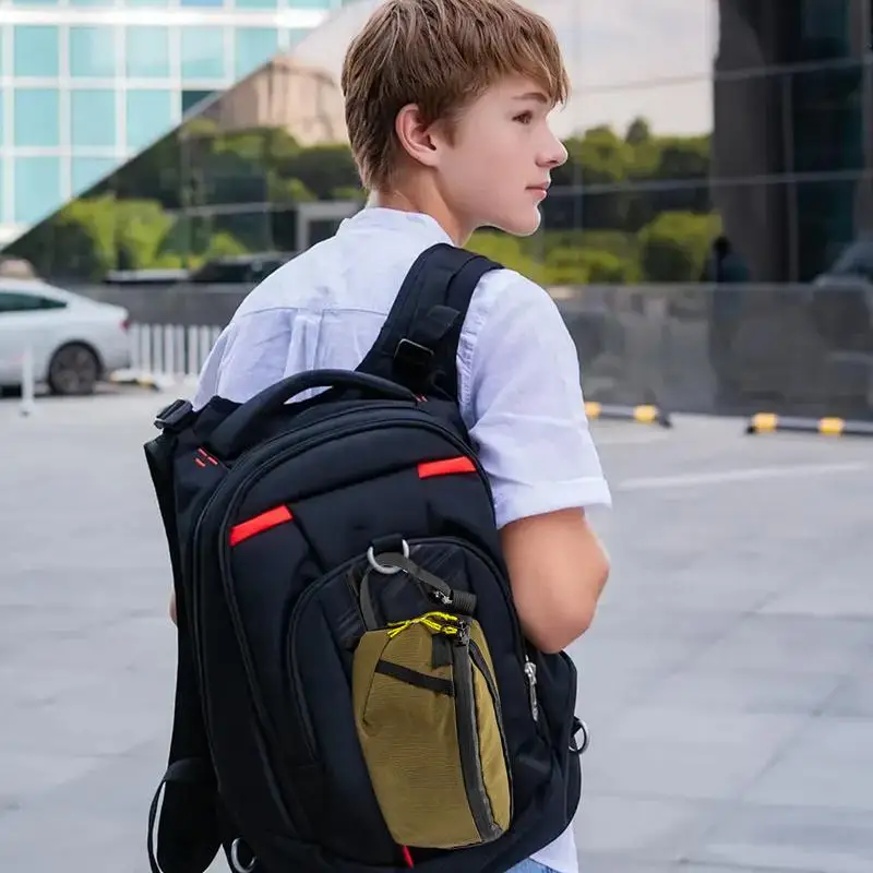 Outdoor sports waist bag with Strap Adjustable Fashion Bum Bag Travel Purse Bag for Phone Pouch large capacity lightweight bag 3
