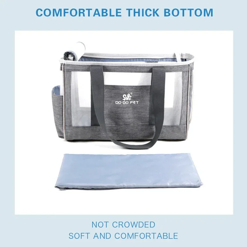 Breathable Cat Carrier Bag Cat Transporter Bag Portable Handbag Backpack Pet Carrier for Dog Puppy Single Shoulder Bags