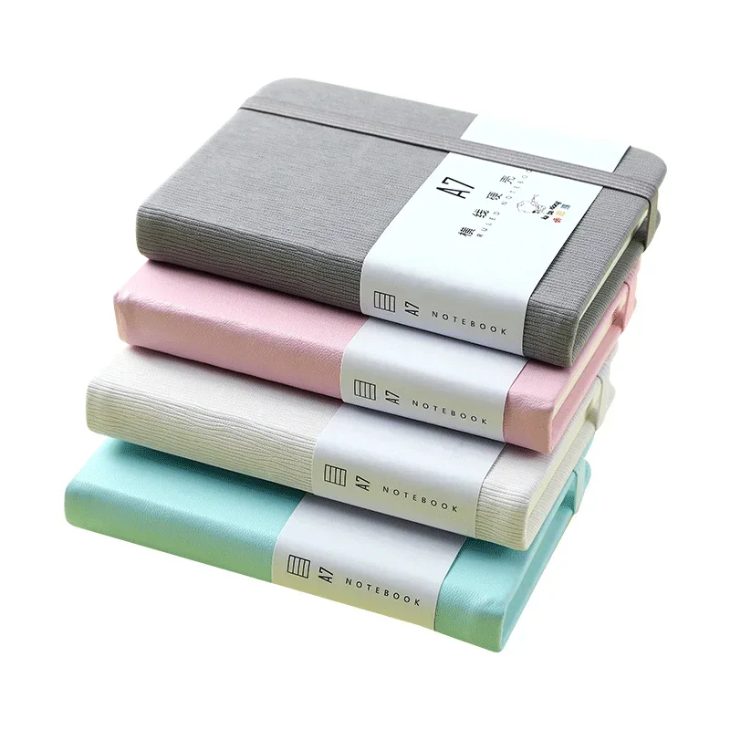 4 Pack Spiral Notebook, A5 4 Colors 80 Sheets/160 Pages Hardcover Spiral Journal And Notebook - View #6