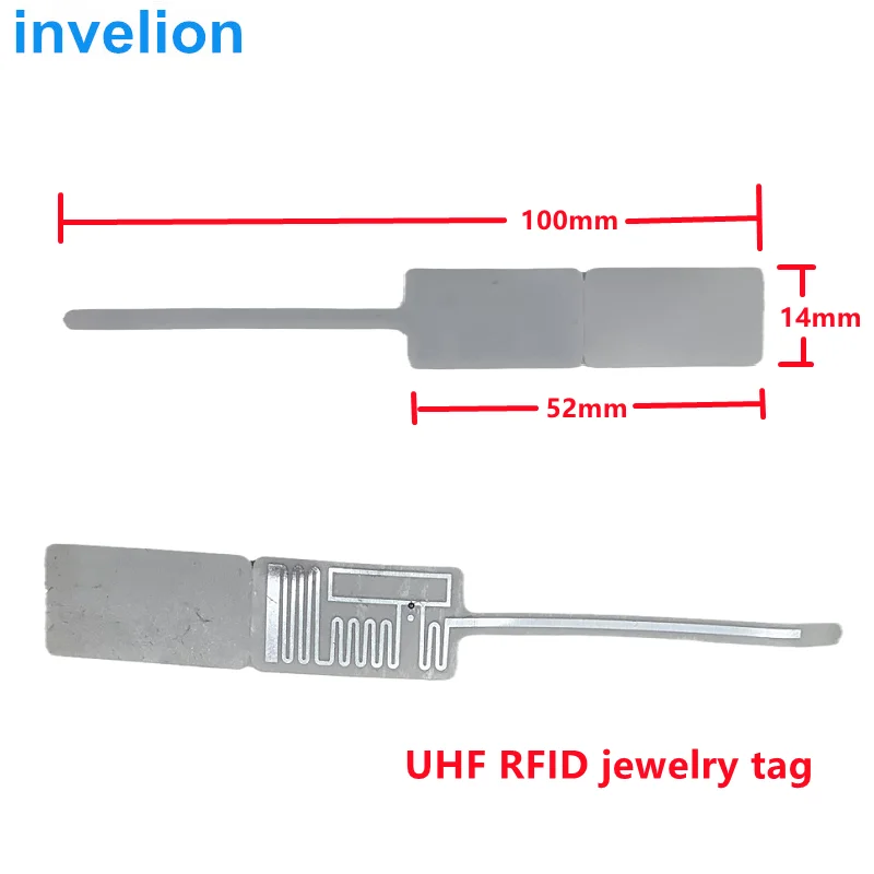 

Anti-Theft ISO 18000-6C UHF Passive RFID Jewelry Tags Label Stickers Read/Write 860-960MHZ Paper Adhesive RFID Tag UHF