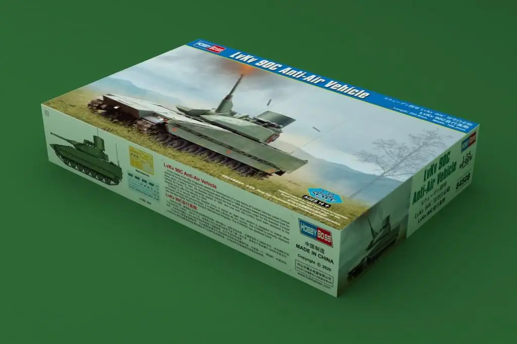 

hobbyboss 84508 1:35 Scale LvKv 90C Anti-Air Vehicle Plastic Model Kit