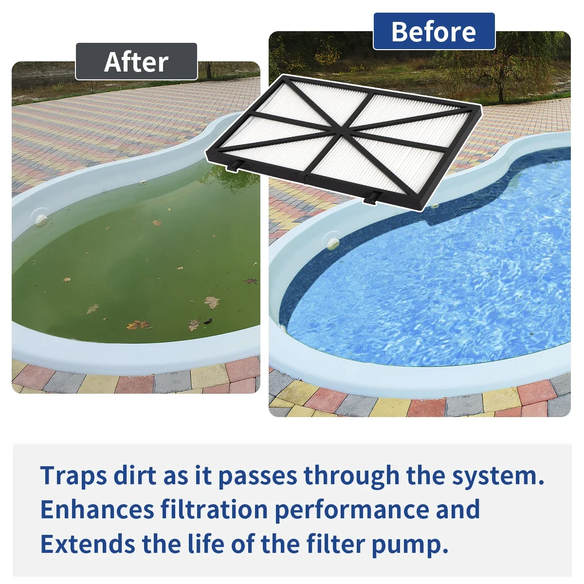 Filtros Para Robot Piscina Delphin (Pack 4) - Compatible M400/M500/CC Plus