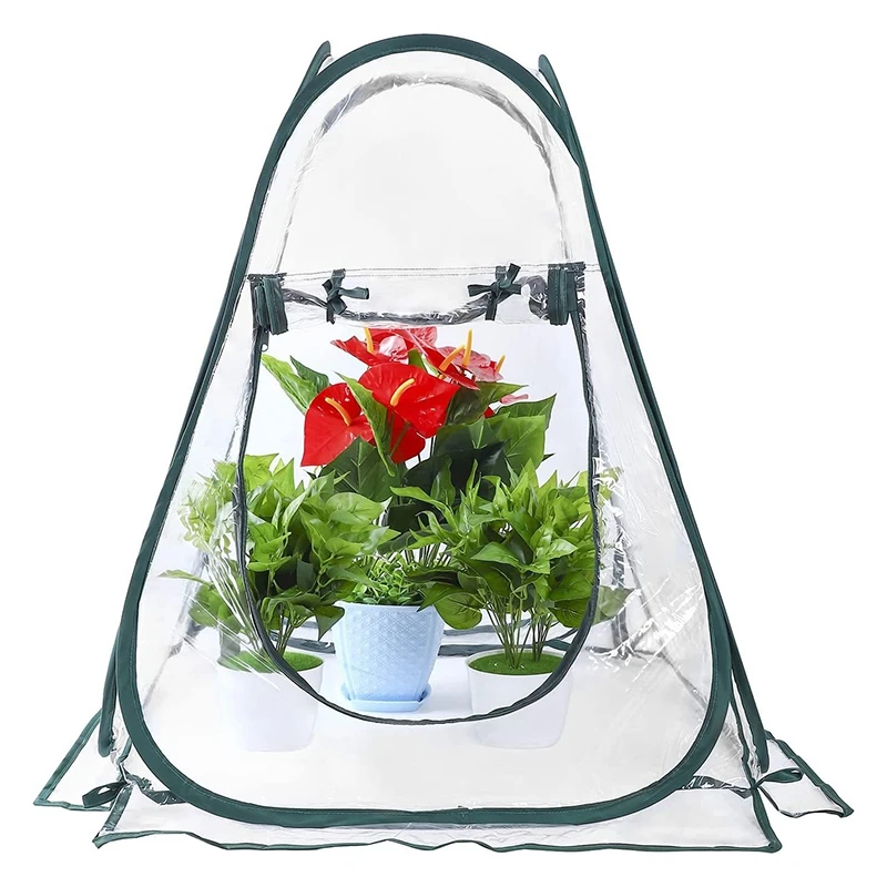 Pop-Up Portable PVC Greenhouse Grow Tent