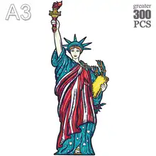 

3D Jigsaw Top Quality Wooden Puzzles Home Decoration Each Piece Is Animal Shaped Card Christmas Gifts Family Educational Games