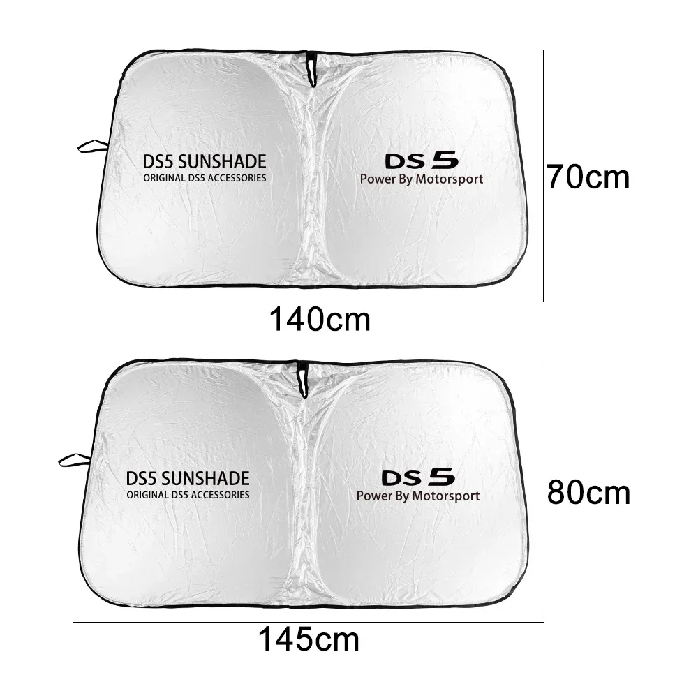 Flodable Car Front Windshield Sunshade Cover Anti UV Sun Auto Acccessories DS Citroen DS3 Cabrio DS4 DS5 Prestige DS6 DS7