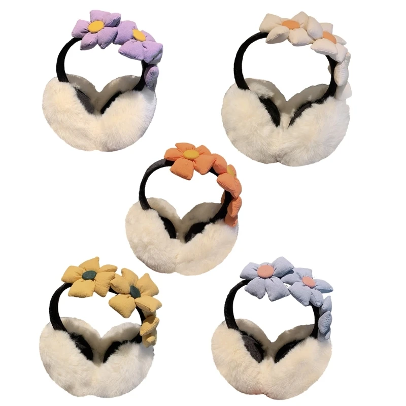 

Plush EarMuffs for Women and Kids Ear Warmer Headband for Winter Christmas New Year Gifts