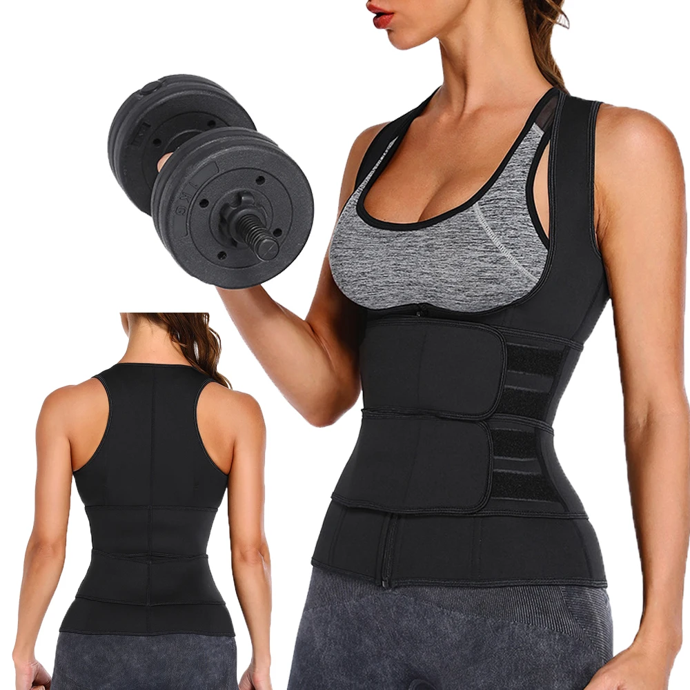 Neoprene Waist Trainer Sauna Top Women Fat burn Sweat Sauna