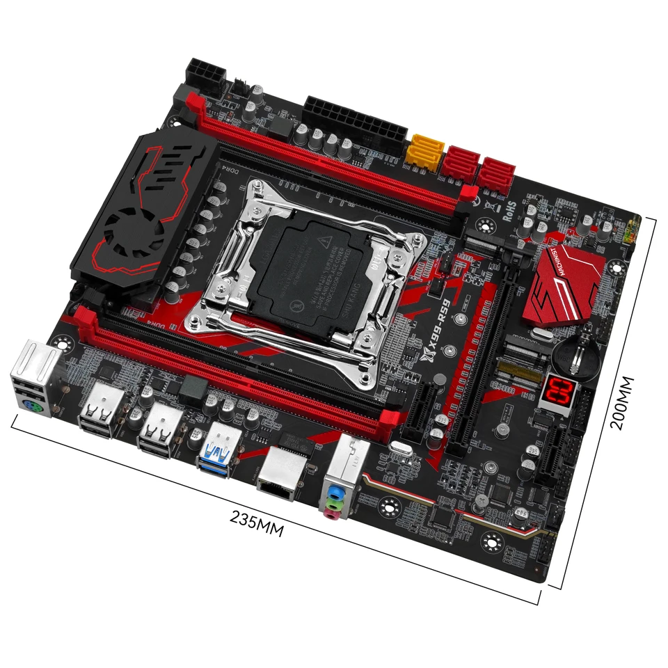 マザーボードMACHINIST-X99 rs9 2.0,lga 2011-3,intel xeon e5,v3, v4