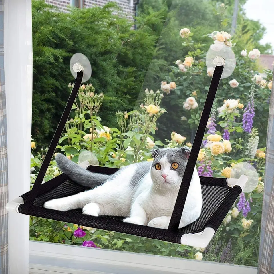 Comfortable Cat Hammock for Sunny Window Seats