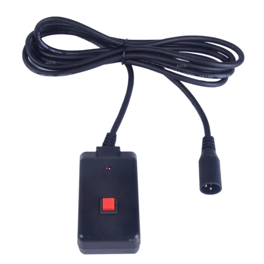 90-240VAC 2in1 Wireless Remote Control Line Cable Control 3 Pins XLR For LED Smoke Machine Stage Lighting Ejector Fogger Parts