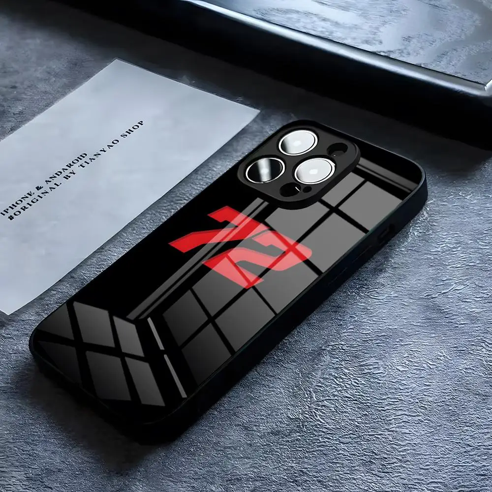 Marco Bezzecchi 72 Luxury Glass Design Phone Case