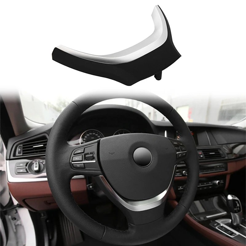 Chrome Steering Wheel Lower Trim Strip Auto Steering Wheel Protector