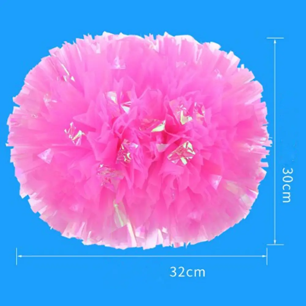 고품질 32*30cm 게임 폼폼 9가지 색상 저렴하고 실용적인 폼폼 보컬 콘서트 장식 스포츠 응원용 폼폼
