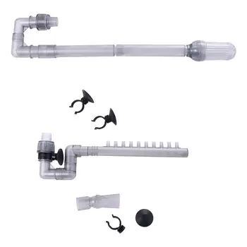 Accessori per filtri per acquari filtro per tubi per acquari accessori per prese di ingresso parti per contenitori esterni tubo di deflusso per afflusso d'acqua