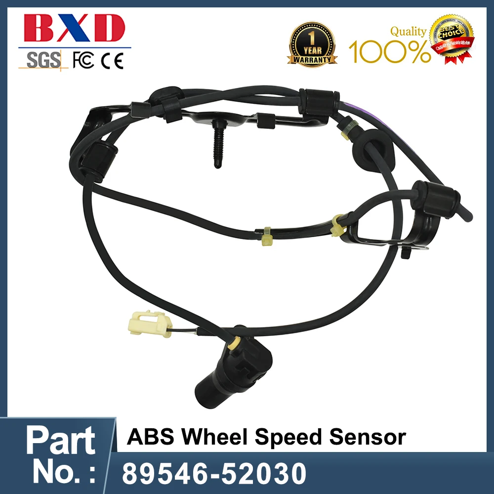 

89546-52030 ABS Wheel Speed Sensor Rear LH Fits For Toyota Auto Parts High Quality Car Accessories 89546 52030 8954652030