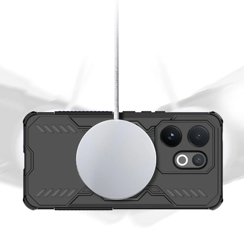 Military-Grade Shockproof Magnetic Cooling Case - Heat Dissipation & Anti-Drop Protection