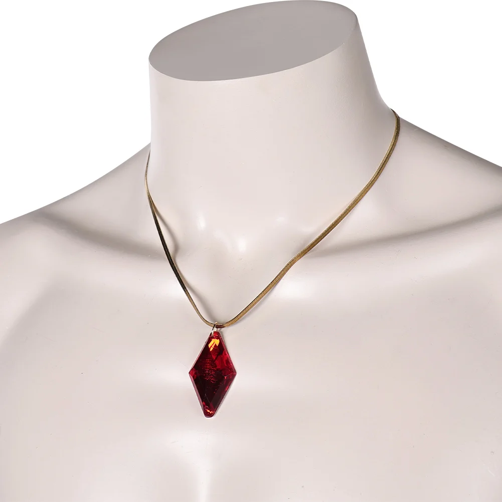 Dante Cosplay Necklace Pendant DmC Fantasia Adult Men Roleplay Neckwear Halloween Disguise Carnival Costume Accessories Gifts necklace pendant