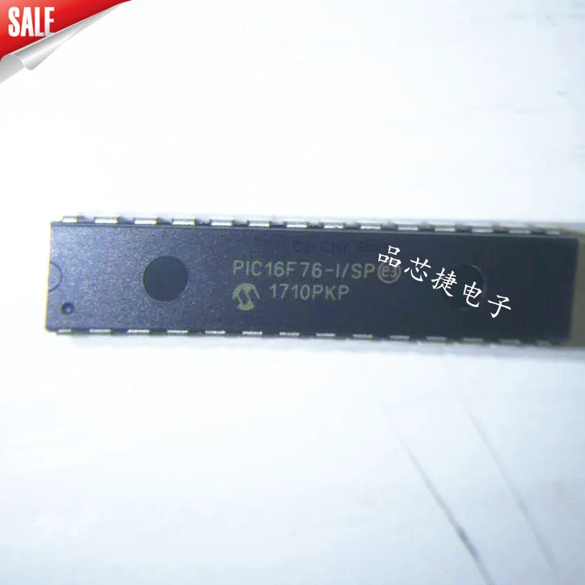 

NEW and Original MCU IC dip-28 8-bit pic16f76-i/sp, 2 pieces, IC chip pic16f76