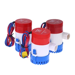 1100/500/750/350GPH 12V 24V Helps Exclude Bilge Water Tools Electric Marine Submersible Bilge Pump Water Pump With Float Switch