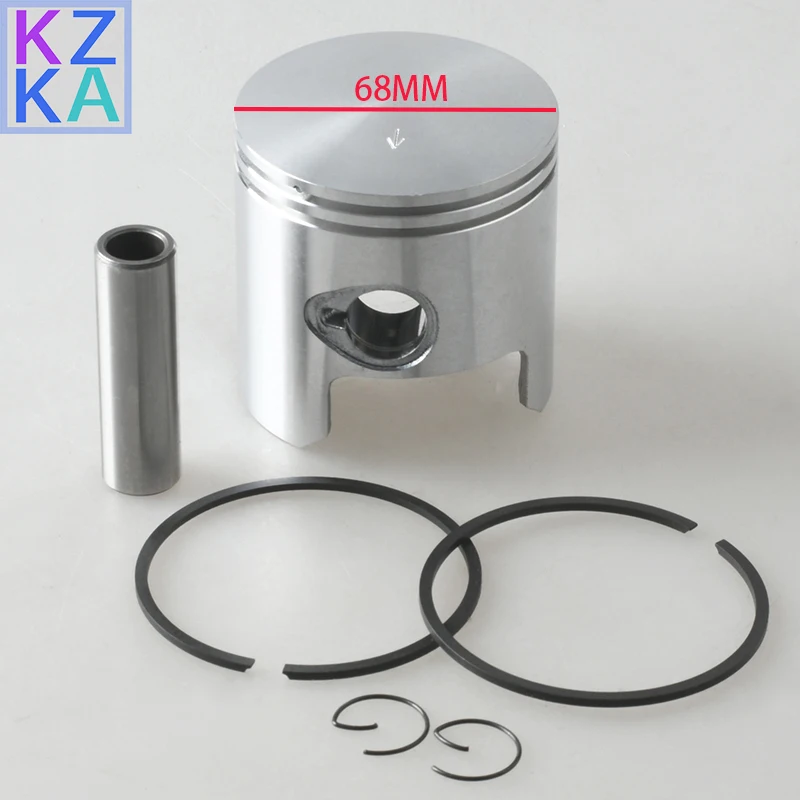 3 C8-00001 Pistone Per Motore Fuoribordo Tohatsu Muslim2 Tempi Std 50Hp Dia.68Mm Mercury Mariner 3Cyl 40Hp-50Hp 779-9615