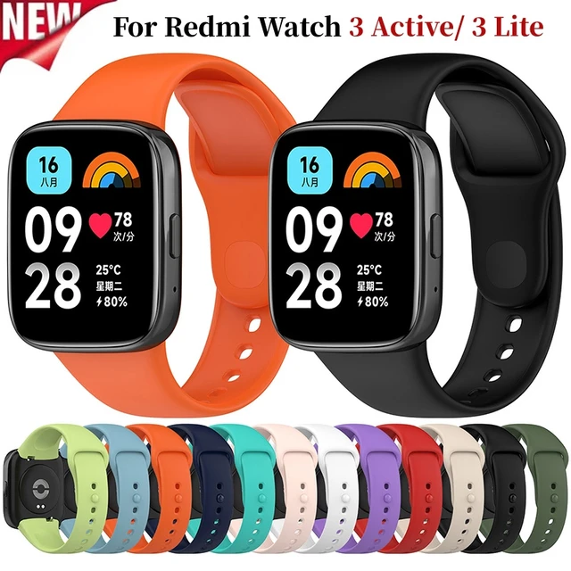 Bracelet for Redmi Watch 3 Active Strap SmartWatch Wristband for Xiaomi Redmi  3 Active Band Correa Leather Replacement - AliExpress